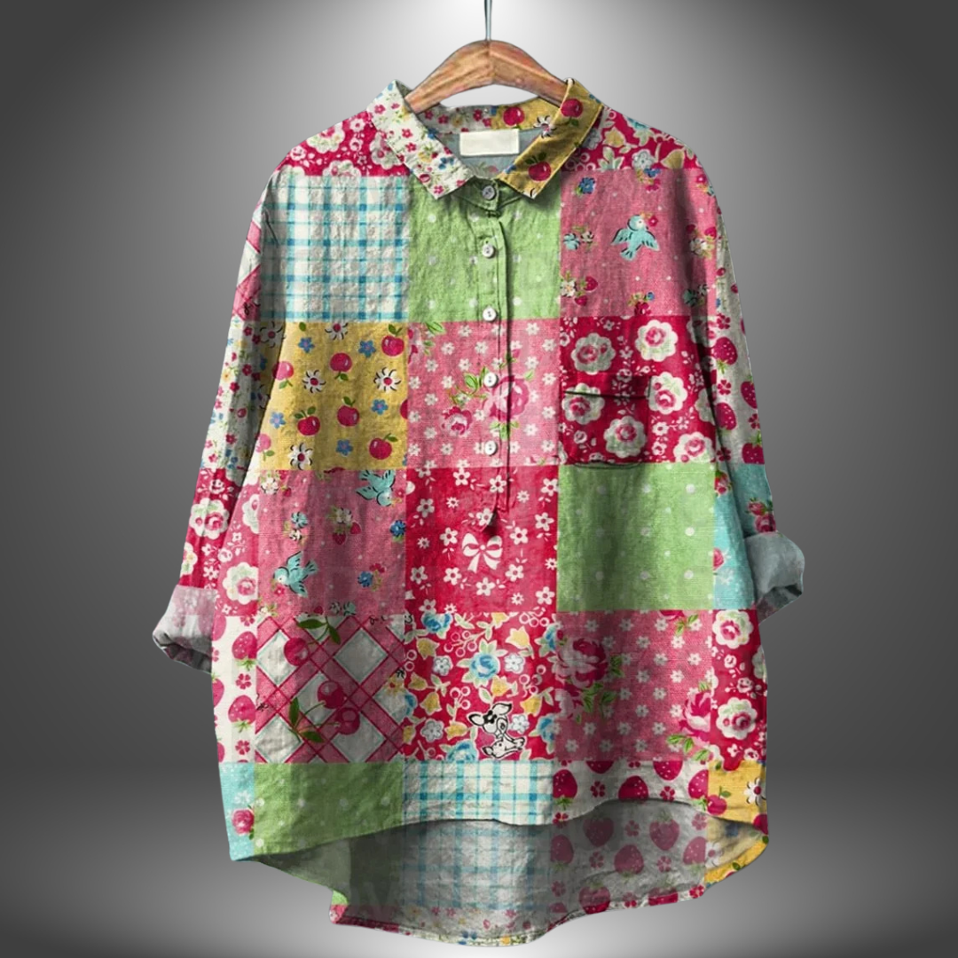 Fiolie | Handcrafted Floral Shirt