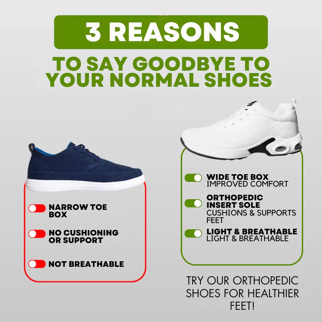 Leslie | Ergonomic Orthopedic Shoes