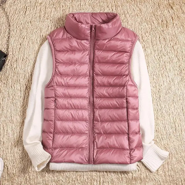 Milcah | Ultra Light Down Sleeveless Puffer Vest