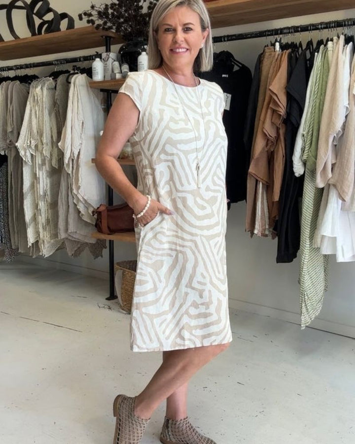 Cory | Summer Dress with Beautiful Print