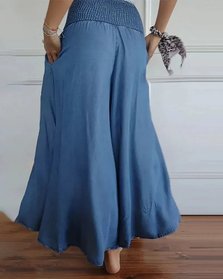 Seah | High Waist Wide Leg Pants