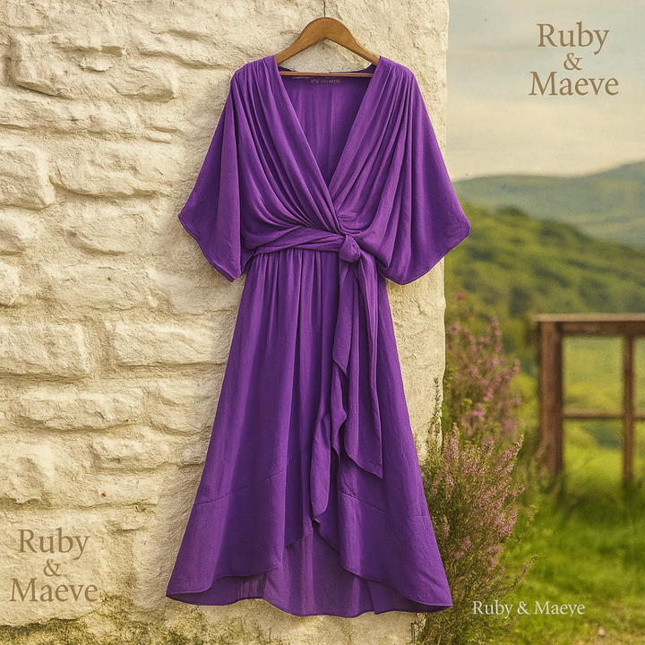 Adrianne | Elegant Silk Dress