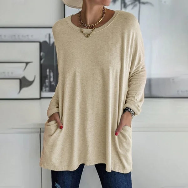 Sistine | Relaxed Long Sleeve Top