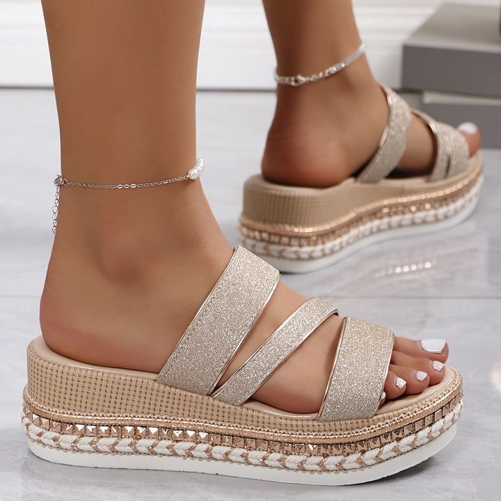 Floella | Comfortable Wedge Sandals