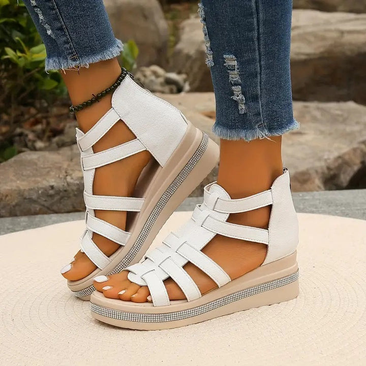 Axelle | Elegant Wedge Sandals