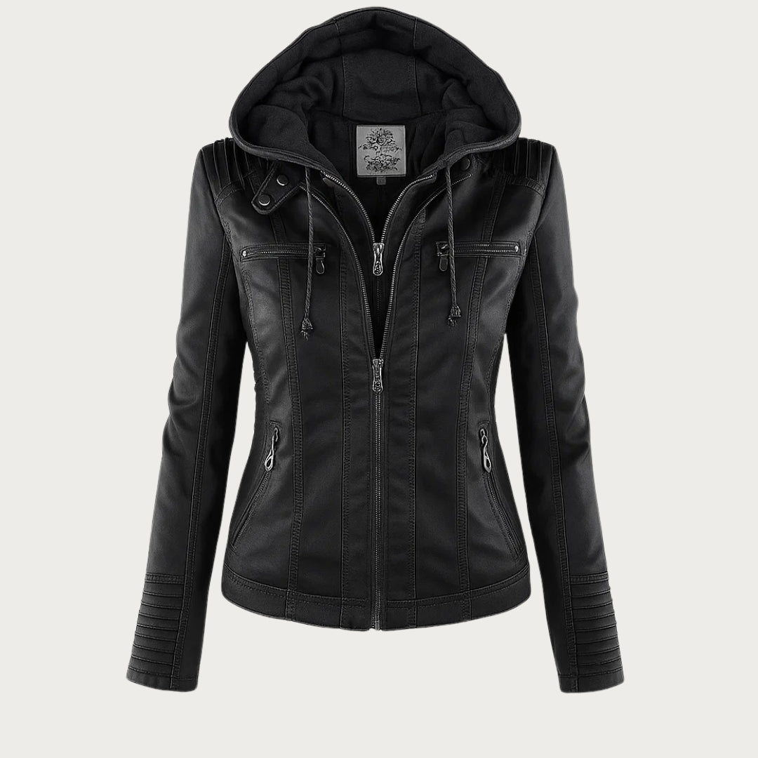 Monika™ | Sturdy and elegant leather jacket