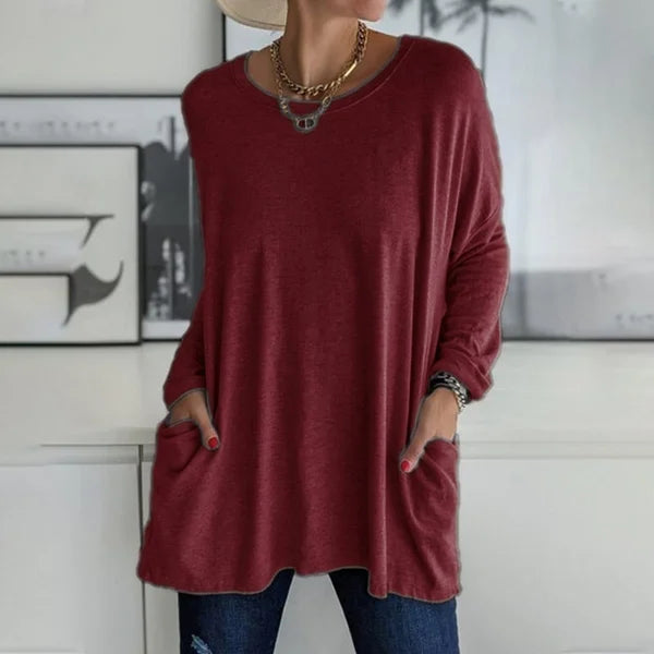 Sistine | Relaxed Long Sleeve Top
