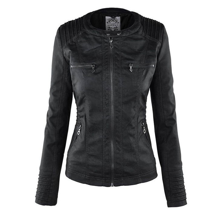 Monika™ | Sturdy and elegant leather jacket