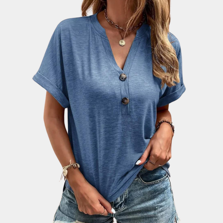 Reapi | Airy Summer V-Neck Top