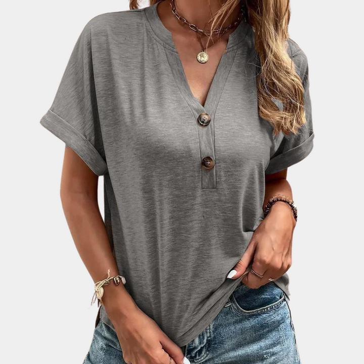 Reapi | Airy Summer V-Neck Top