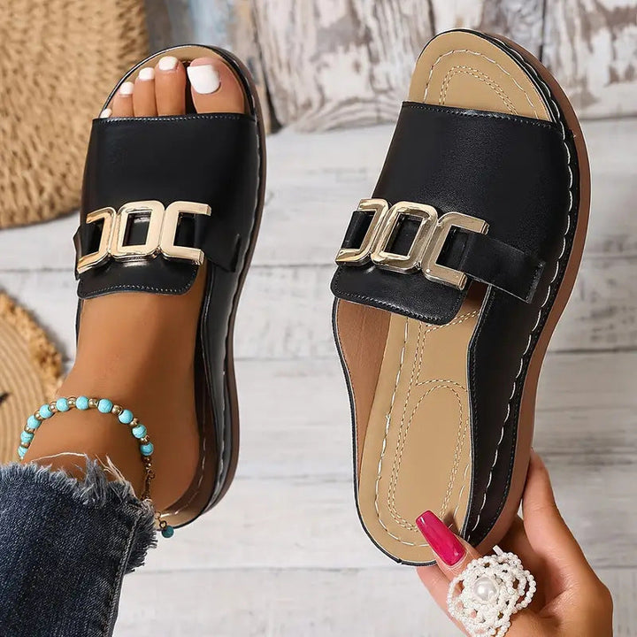 Blaise | Buckle Sandals