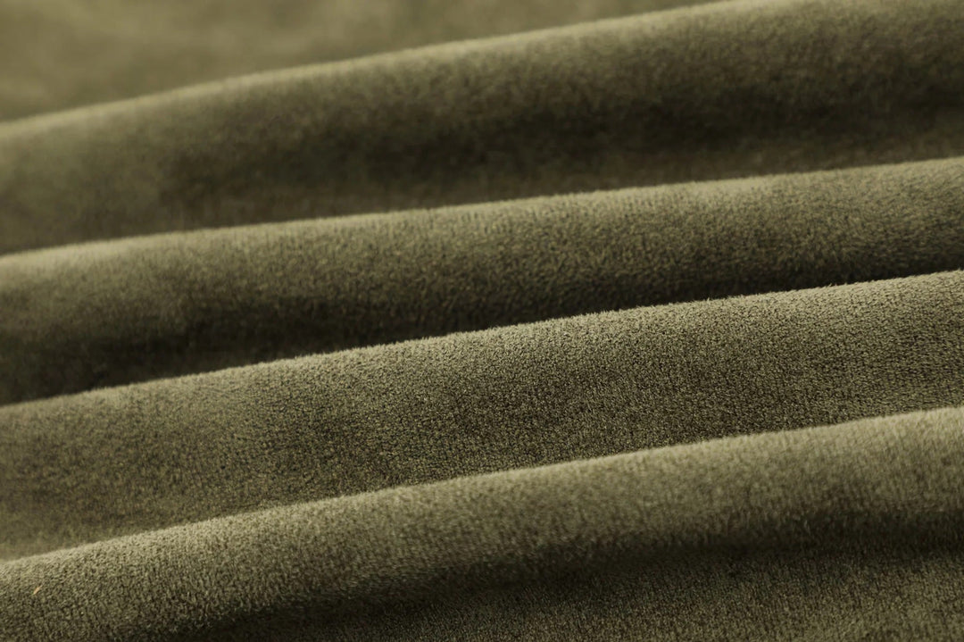 Alina™  Oversize’owy płaszcz zamszowy