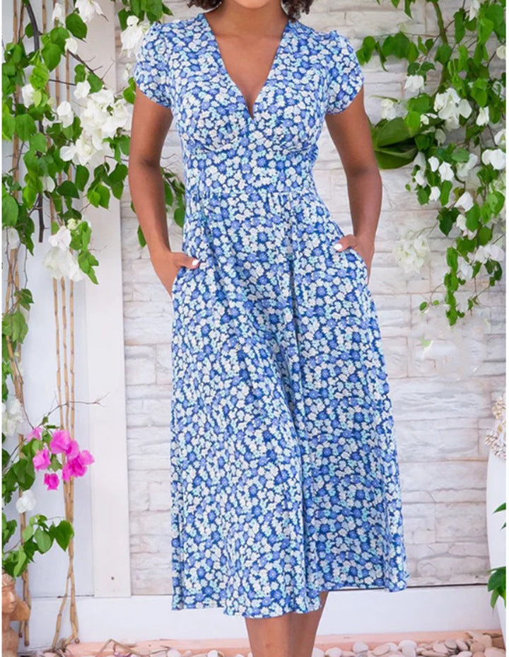 Fyang | Button-Front Midi Dress