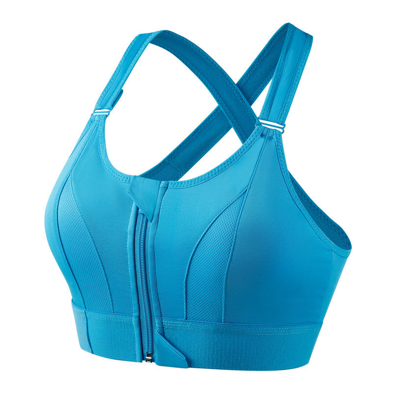 Laryssa | Zip Fit Sports Bra Anti-Sweat
