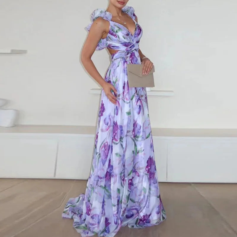 Dorsie | Blooming Floral Dress