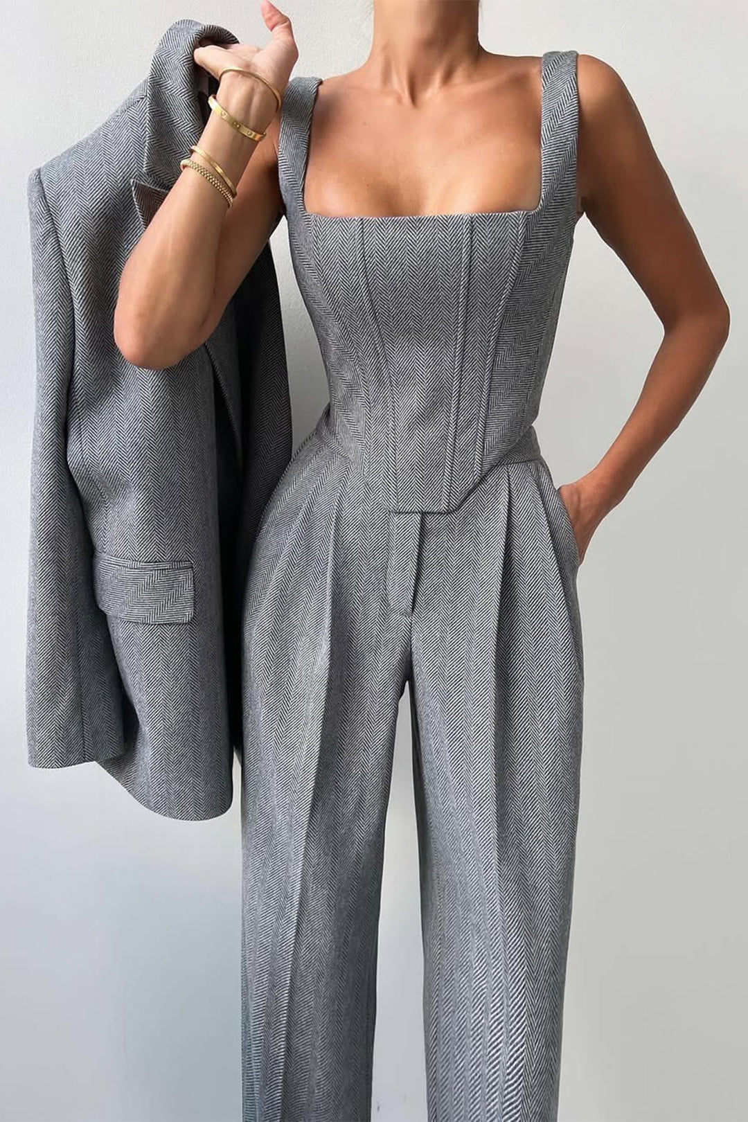 Dolce | Sophisticated Three-piece Tailored Suit