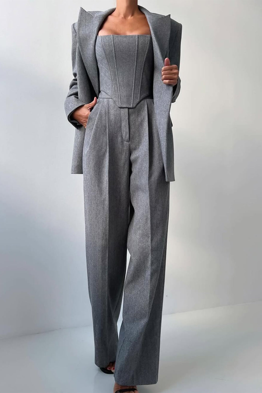Dolce | Sophisticated Three-piece Tailored Suit