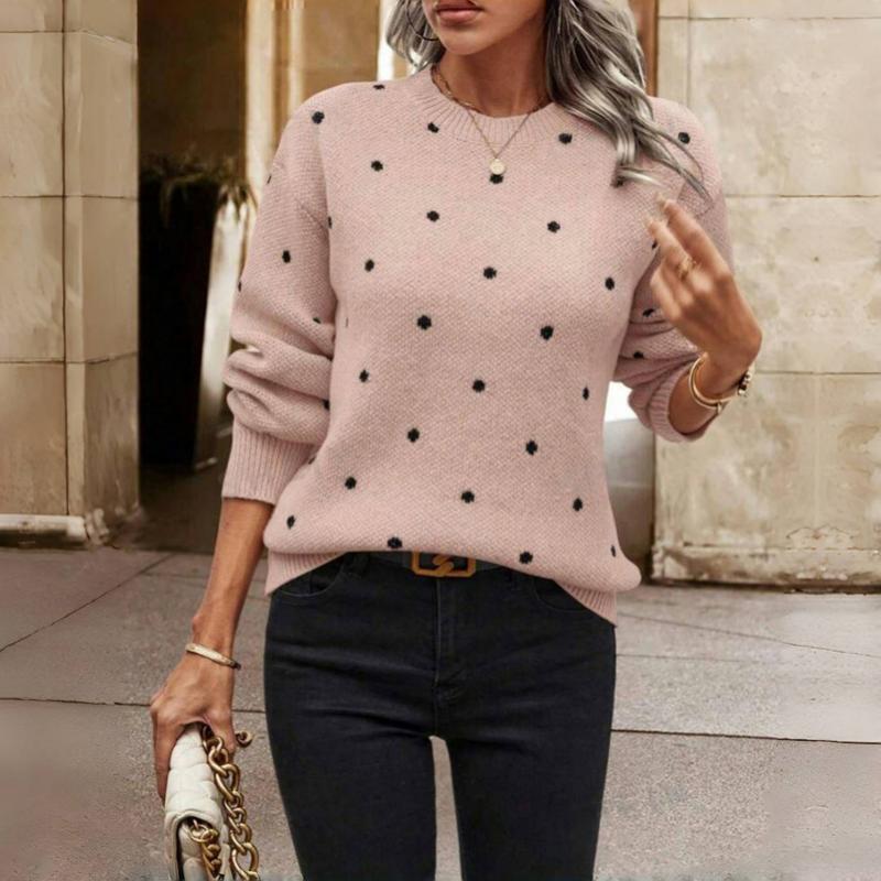 Noella | Polka Dot Knitted Sweater