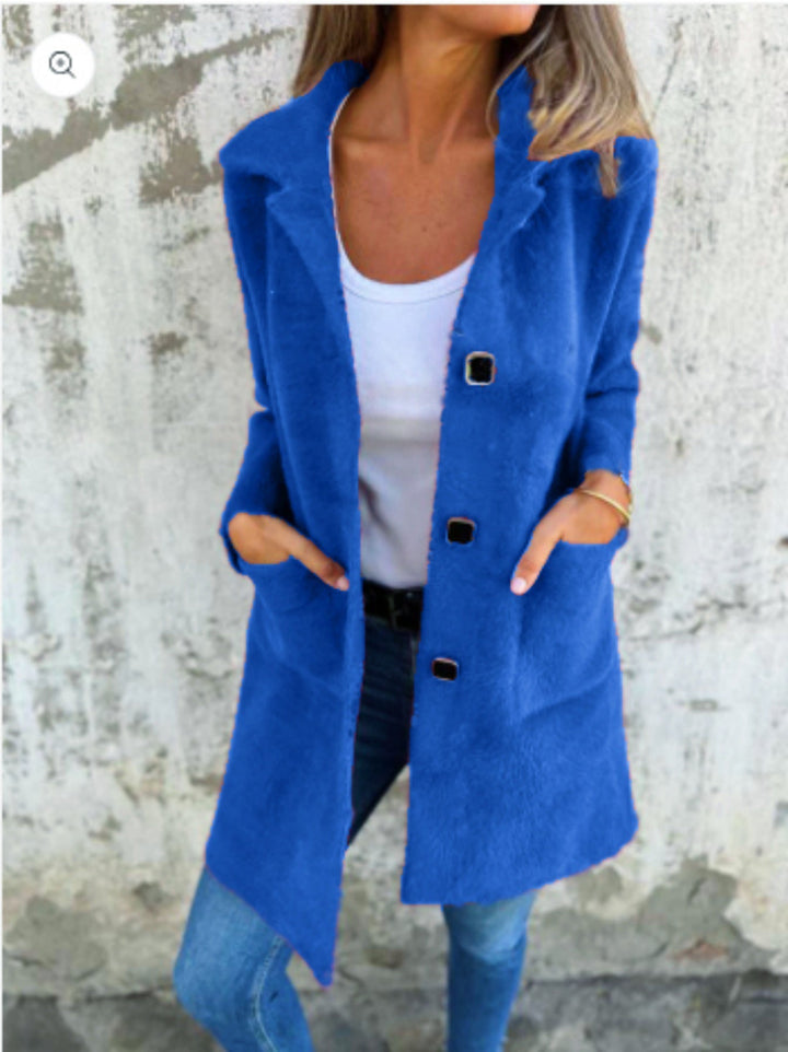 Elodie - Stylish Coat with Lapel