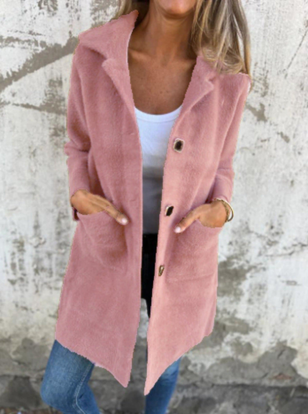 Elodie - Stylish Coat with Lapel