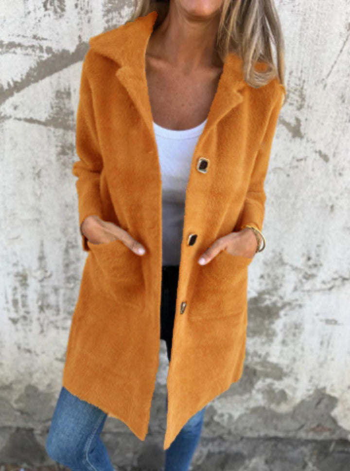 Elodie - Stylish Coat with Lapel
