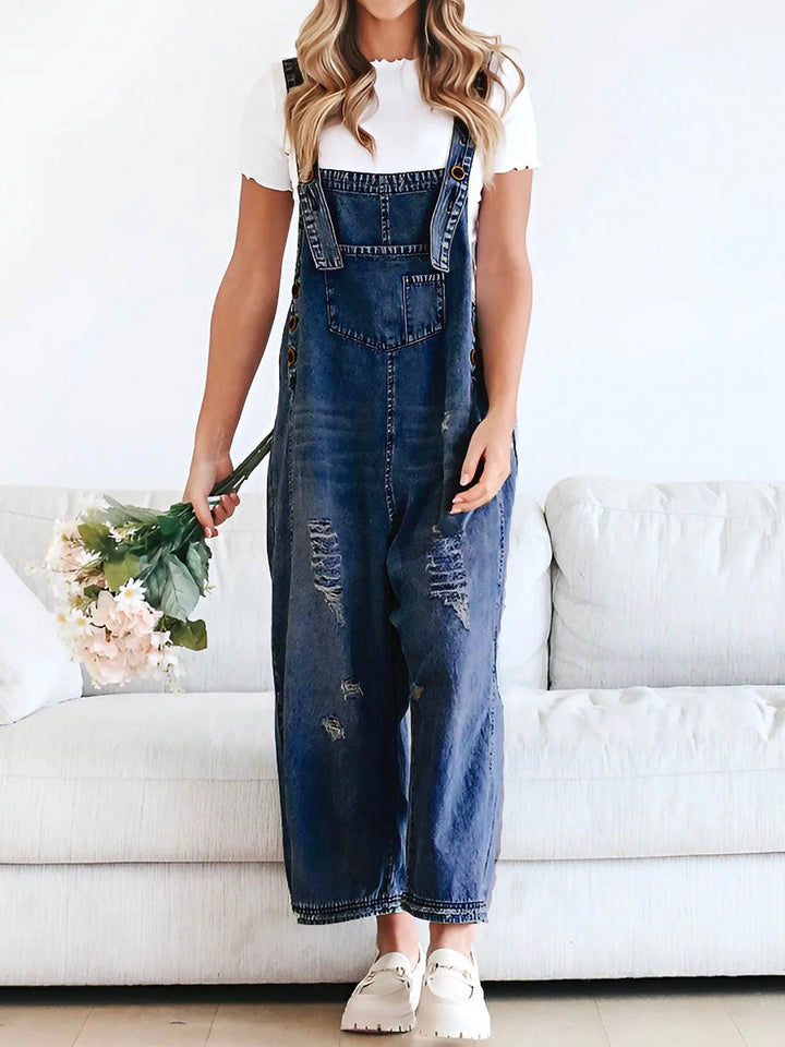 Dafne | Denim Overalls