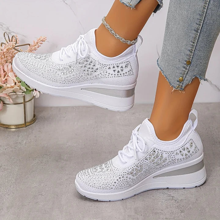 Romee | Orthopedic Sneakers with Sparkling Rhinestones