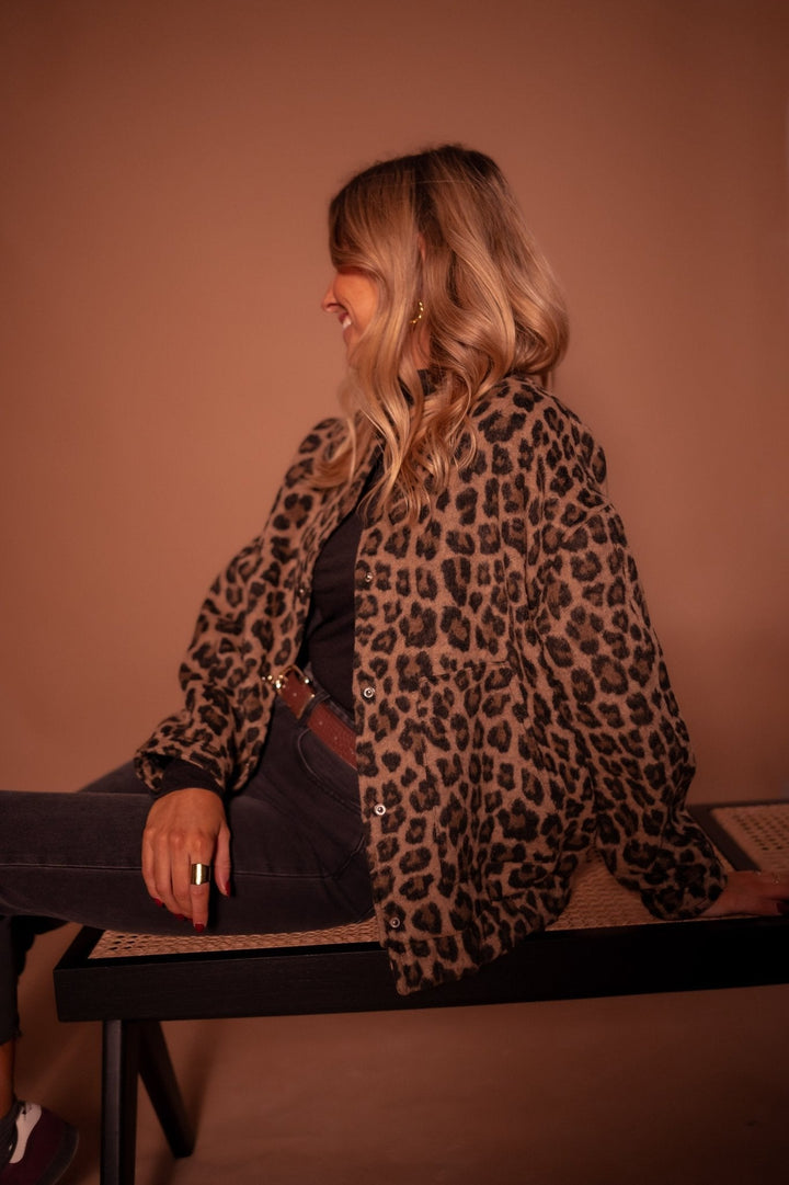 Sofia - Leopard Blazer