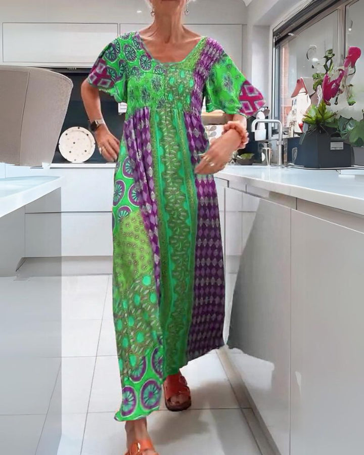 Marella | Colorful Bohemian Dress