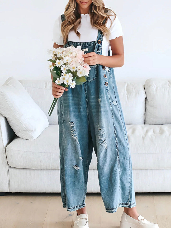 Dafne | Denim Overalls