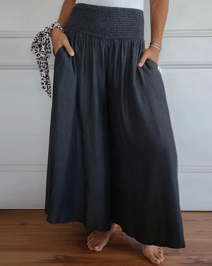 Seah | High Waist Wide Leg Pants