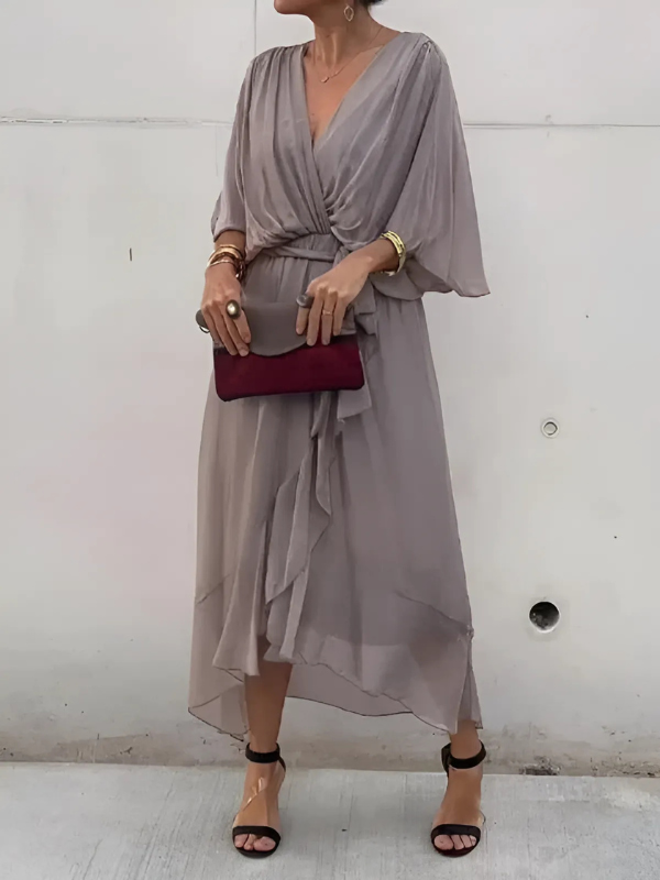 Ashlyn | Timeless Wrap Midi Dress