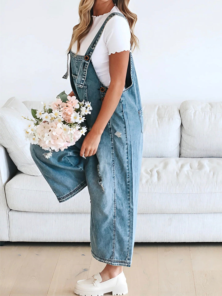 Dafne | Denim Overalls