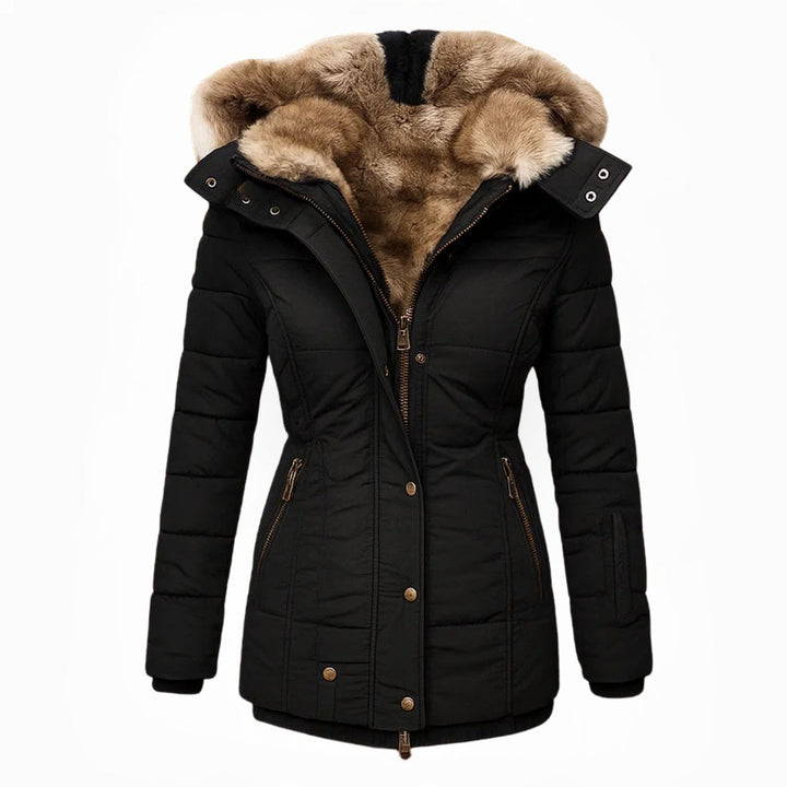 Anna™ | Warm fur-lined winter coat