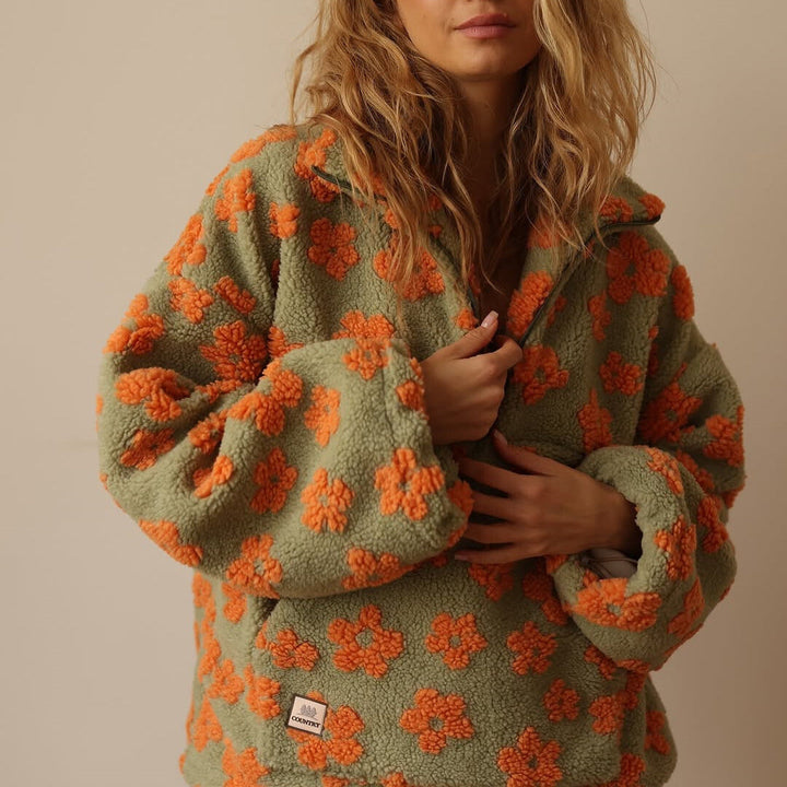 Chloé™ | Bohemian fleece jumper