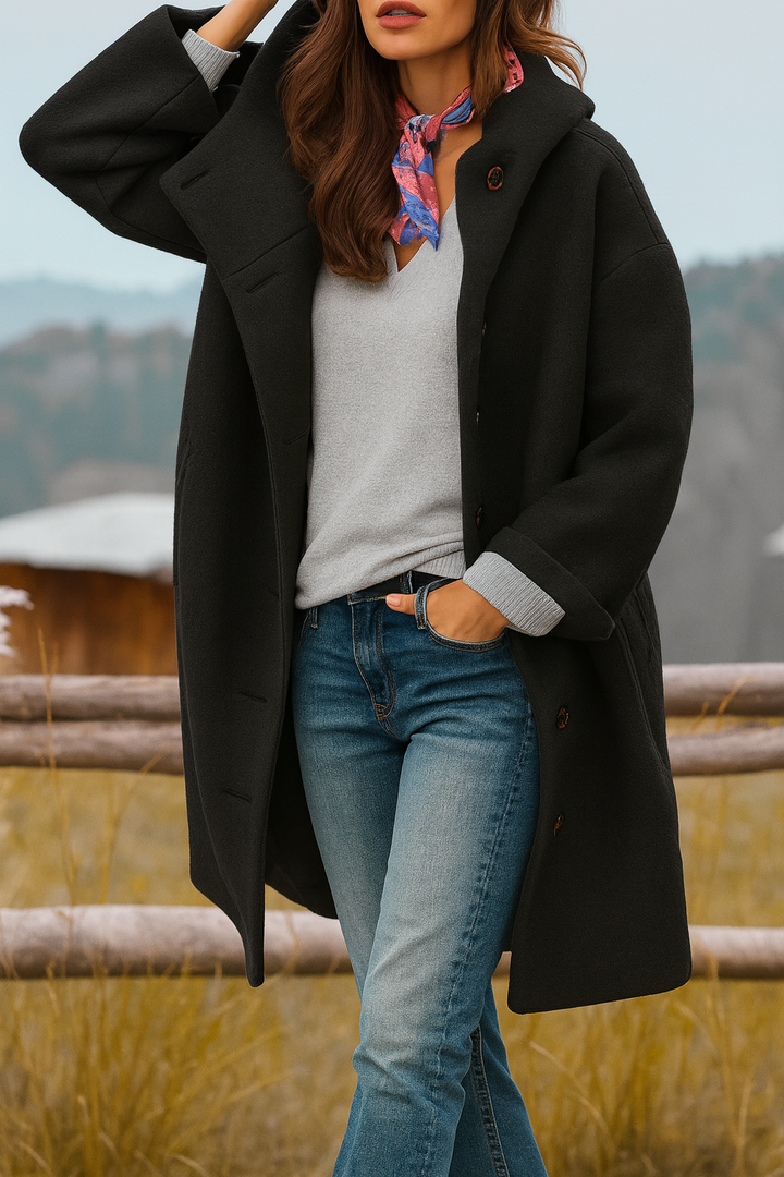 Freja | everyday coat, mid-length and cozy