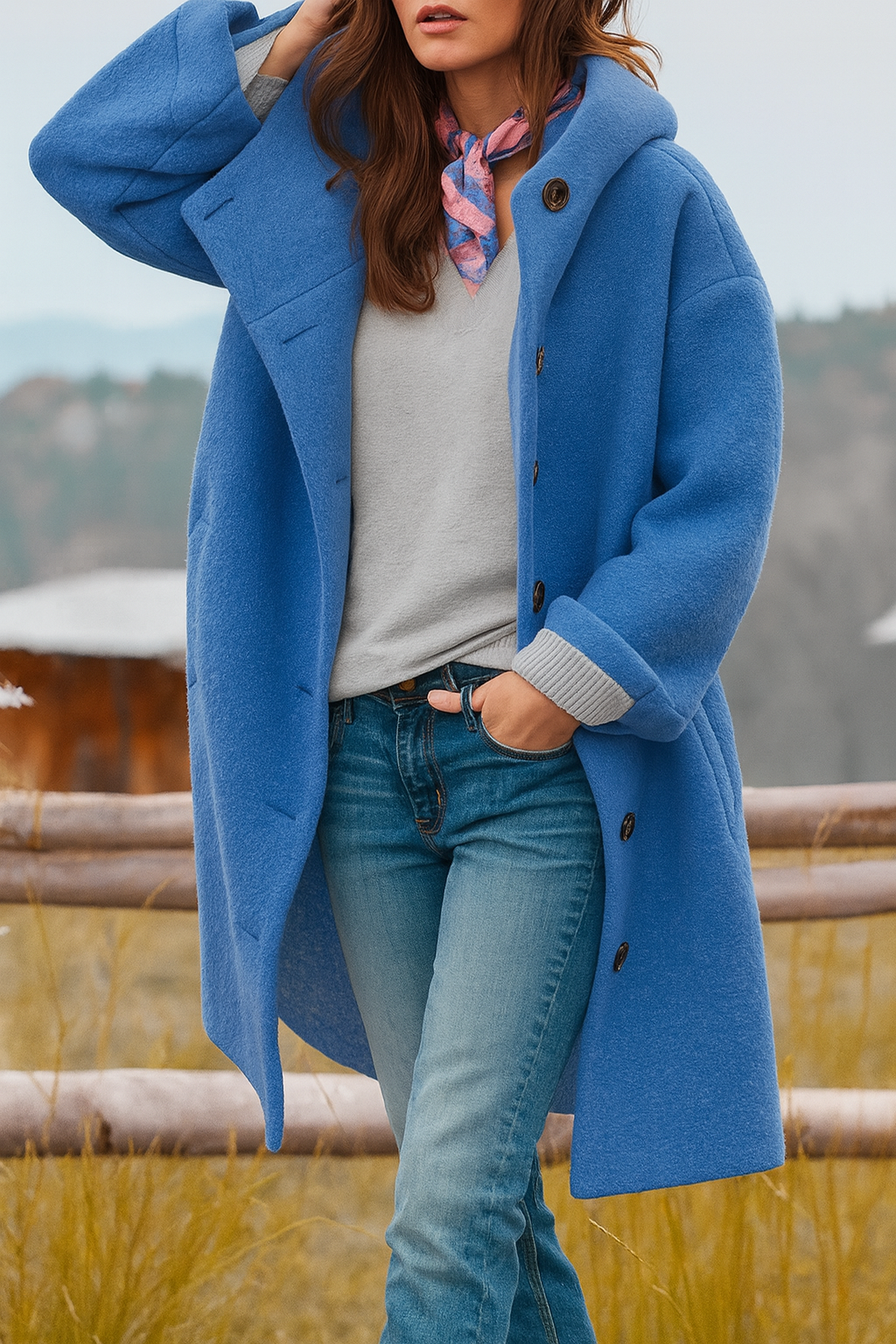 Freja | everyday coat, mid-length and cozy