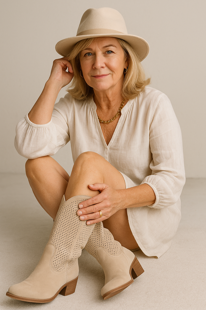 Alba | Cowboy Style Orthopedic Boots