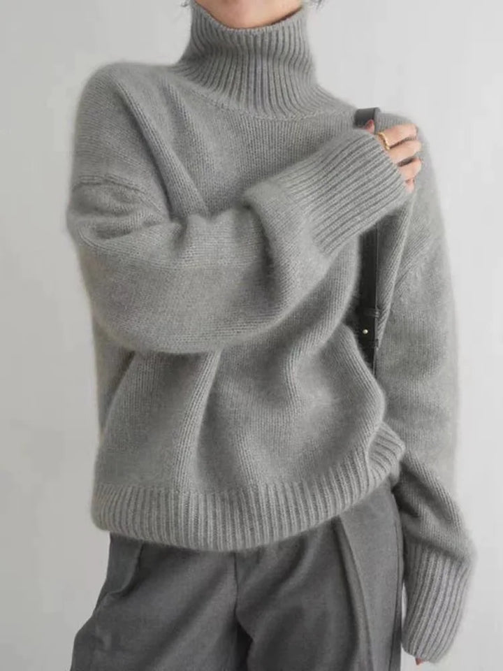 MONIKA | High cashmere collar
