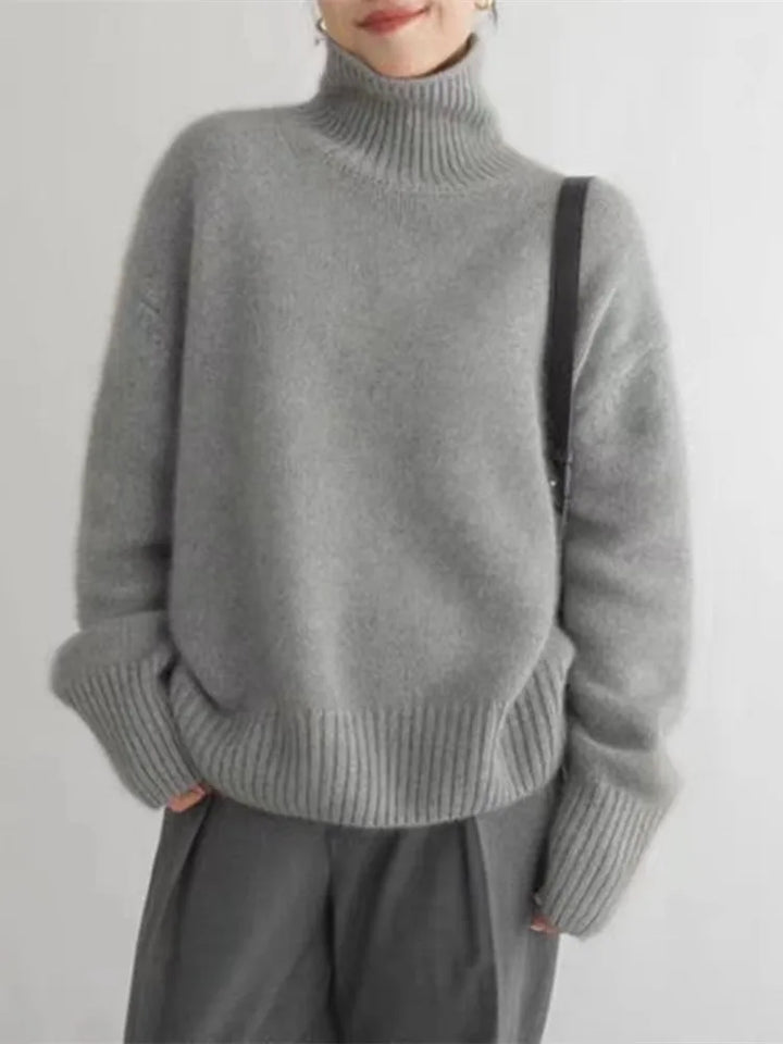 MONIKA | High cashmere collar