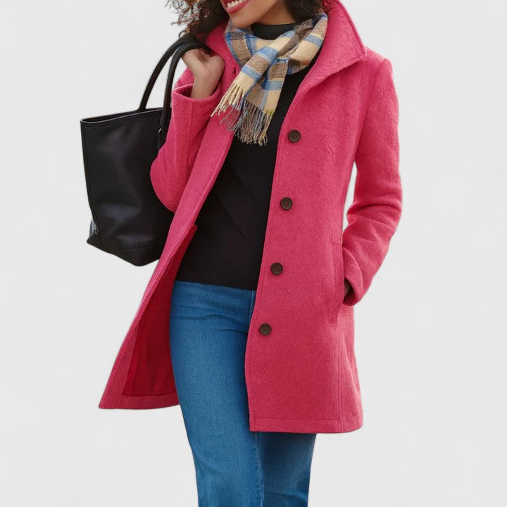 Claire – Classic Wool Blend Coat