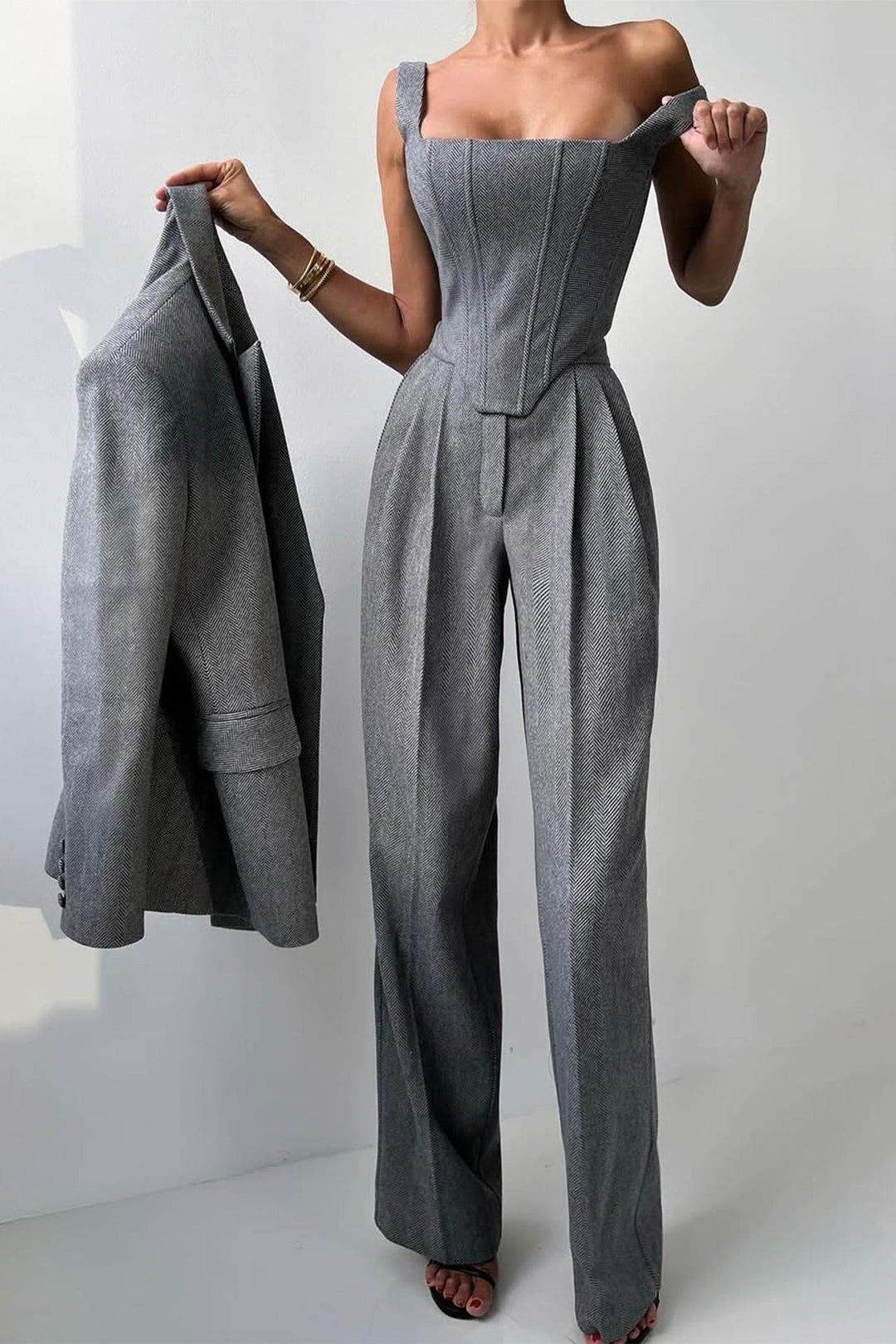 Dolce | Sophisticated Three-piece Tailored Suit