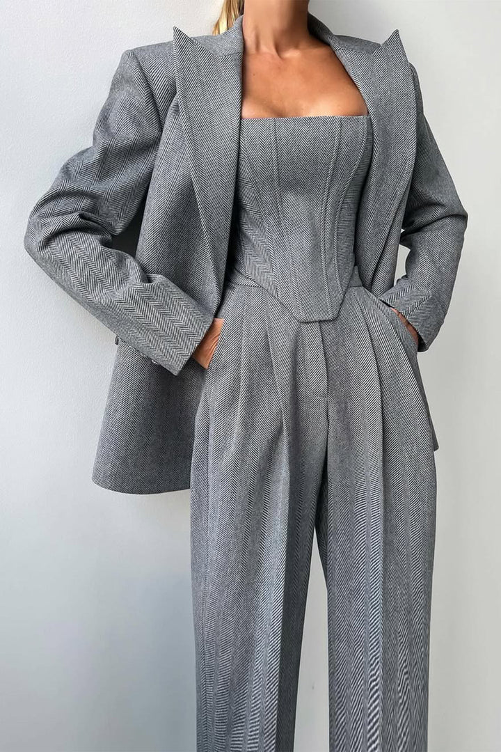 Dolce | Sophisticated Three-piece Tailored Suit