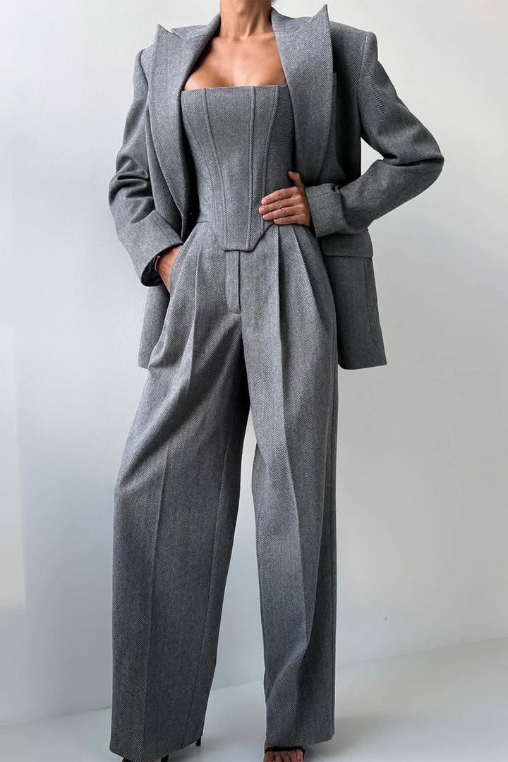 Dolce | Sophisticated Three-piece Tailored Suit