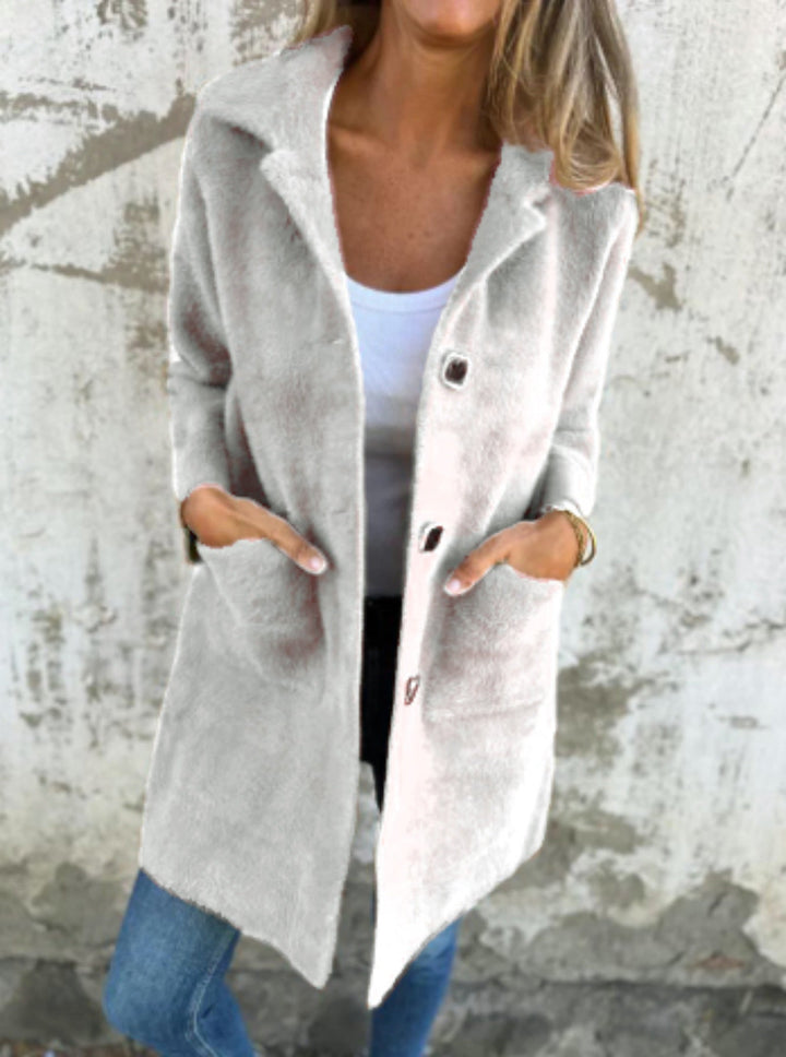 Elodie - Stylish Coat with Lapel