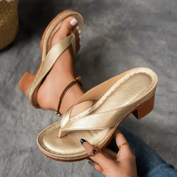 Aeris | Orthopedic Heeled Slippers