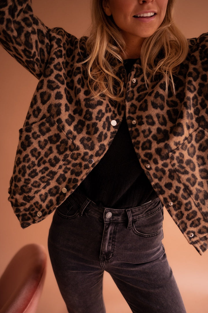 Sofia - Leopard Blazer
