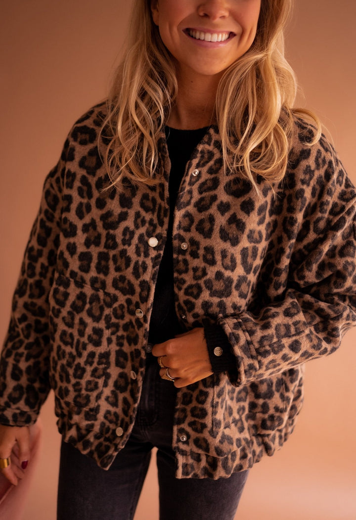 Sofia - Leopard Blazer