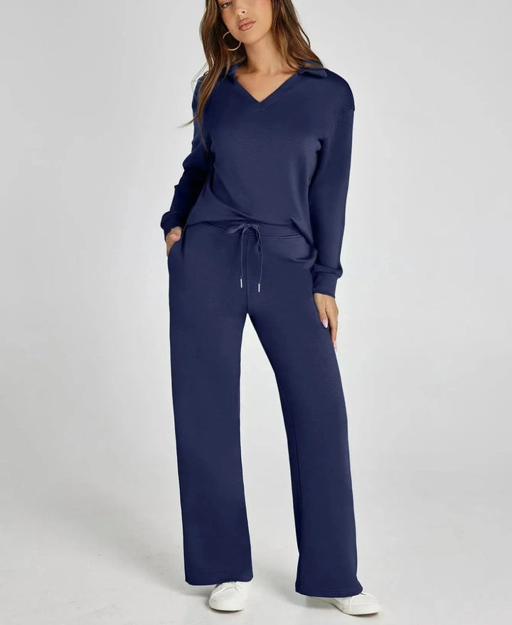 Dora | Casual Long Sleeve Two-piece Set