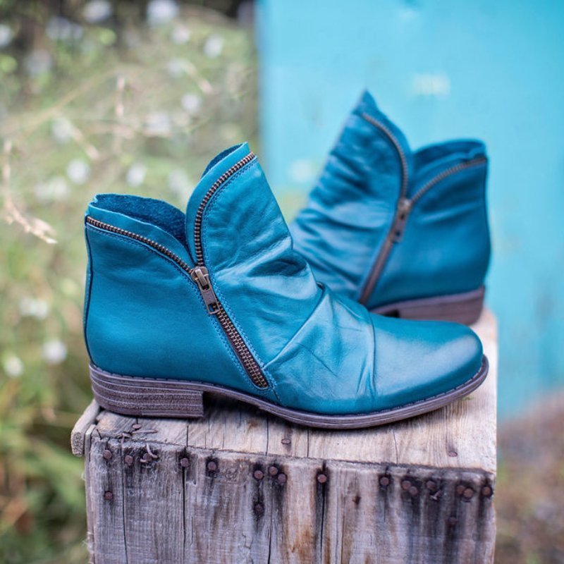 Marjorie | Stylish Zipper Ankle Boots